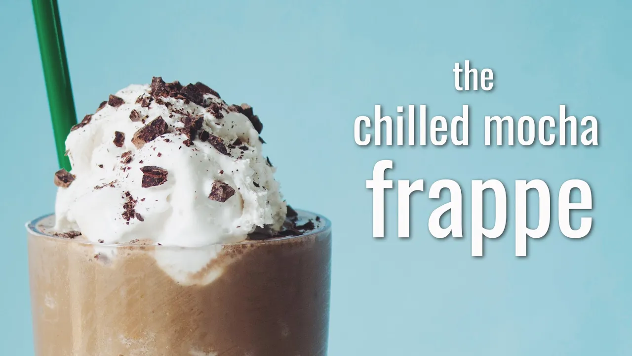 the chilled mocha frappe (Starbucks copycat)   hot for food