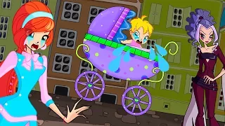 winx club love story fan animation cartoon lost baby