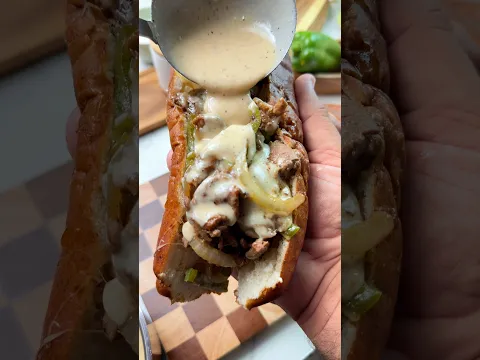 Philly cheesesteak fácil #colombia #recetas #philadelphia #phillycheesesteak #usa