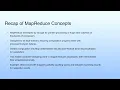 Recap of MapReduce Concepts Lecture 23 MapReduce-Tutorial