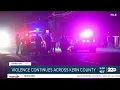 Violence continues across Kern County