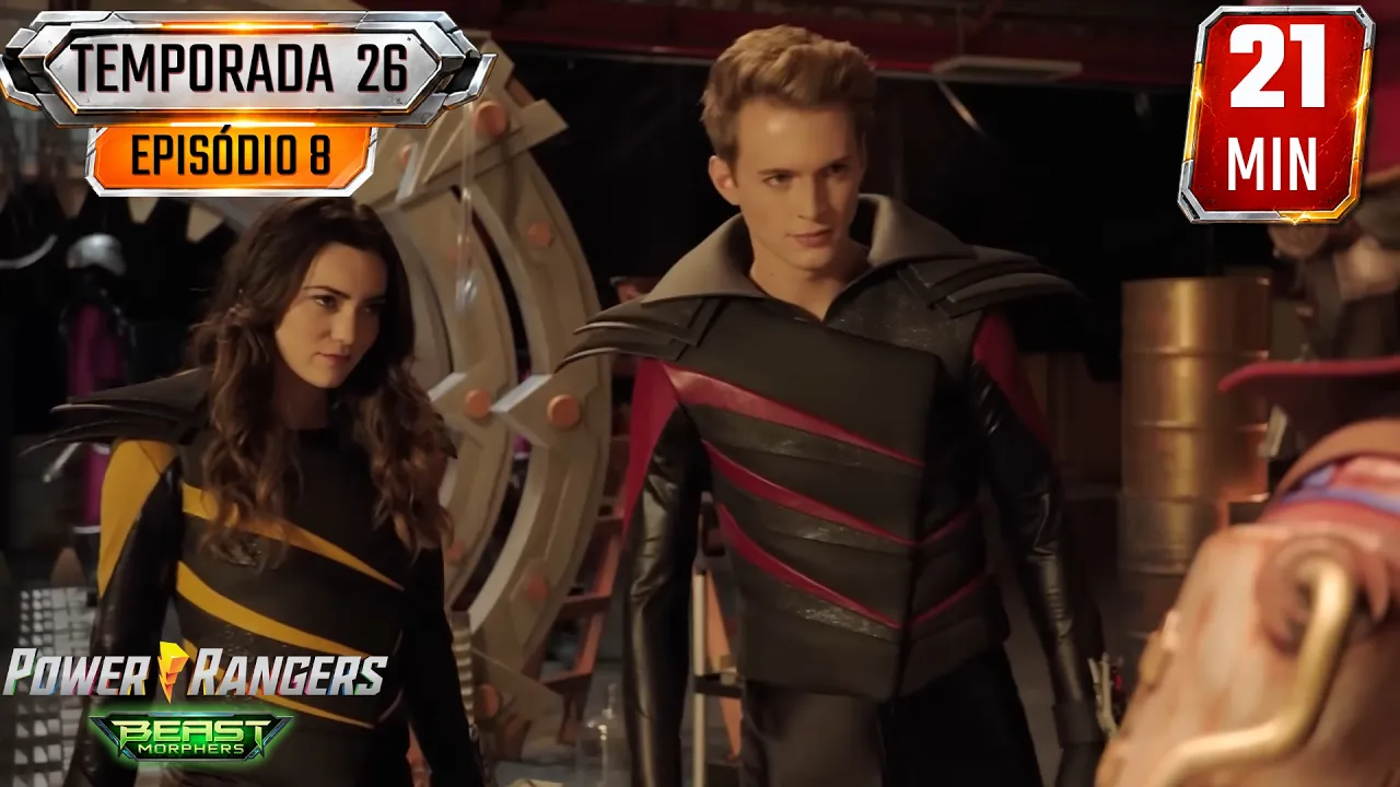 Power Rangers para Crianças | Beast Morphers | Episódio Completo | E08 | O CIBERPORTAL SE ABRE