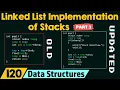 Linked List Implementation of Stacks Part 3