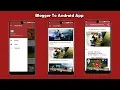 Blogger To Android App Android Studio
