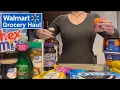 Lagu ASMR Gum Chewing Huge Walmart Grocery Haul For New Apartment | Whispered