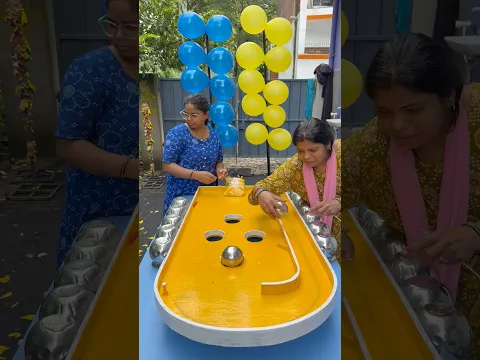 🔥 Who Will Win?! Roll the Ball & Pop the Balloon | Sister vs Sister #shorts