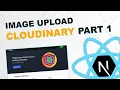 Image upload with Cloudinary Part 1 Node JS