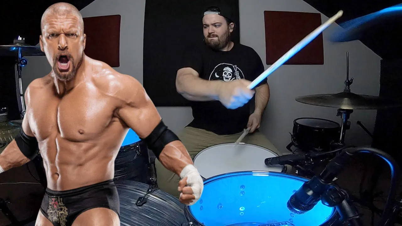 WWE Triple H Theme Song King of Kings Motorhead Drum Cover WWE Triple H Theme Song King of Kings Motorhead Drum Cover