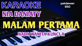 Download Nia Daniaty - Malam Pertama || Karaoke Nada Wanita || Cover MP3