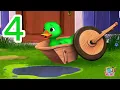 Colorful Five Little Ducks! | Newborn Baby Songs & Nursery Rhymes
