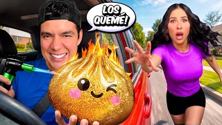 ¡QUEMÉ LOS DUMPLINGS DE KARLA BUSTILLOS Y SE ENOJÓ!🔥(Salió muy mal) 