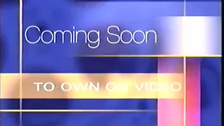 Coming Soon To Own On Video Bumper 1999 2002 