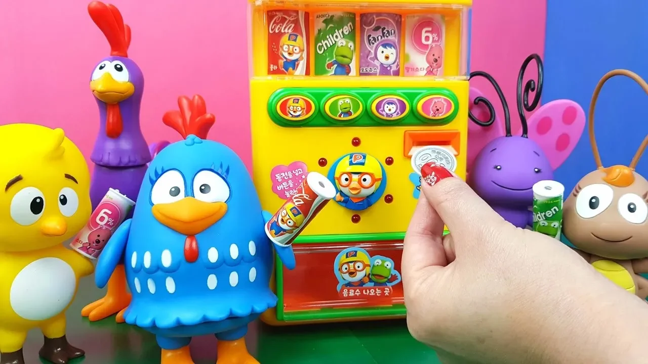 HISTORINHA TIA FLA LEVA A TURMA DA GALINHA PINTADINHA PARA TOMAR SUCO NA MÁQUINA PORORO