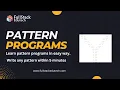 Y Patterns Pattern Programs FullStack Edutech