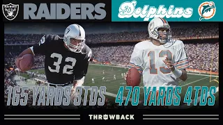 Marino vs Allen SPECIAL Duel! (Raiders vs. Dolphins 1984, Week 14)