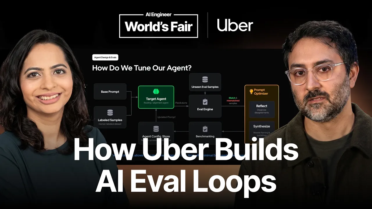 Building Closed-Loop Evals for a Multimodal Agent at Scale — Soumya Gupta & Jai Chopra, Uber: video thumbnail