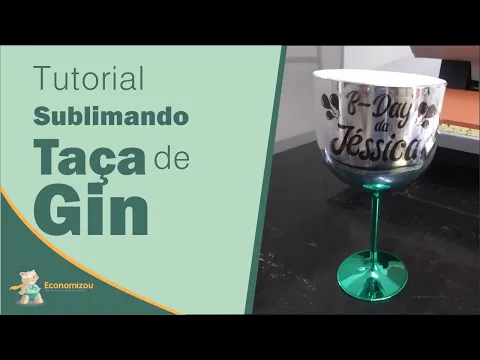 Download MP3 Aprenda a Sublimar uma Taça de Gin com Vinil ( Passo a passo)