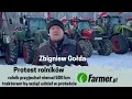 Lagu Rolnik przejechał niemal 500 km traktorem, by wziąć udział w proteście - 9.01.2026