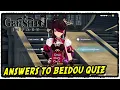 The Answers to Beidou Quiz Hangout Event in Genshin Impact A Little Test Guide