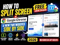 How to Split Screen in Google Chrome View Two Websites Side by Side - FREE Chrome Extension 2026