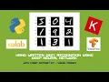 Hand Written Digit Recognition Using Deep Neural Network with python Machine Learning Project