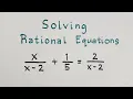 How To Solve Rational Equations In Easy Steps Gen Math and Grade 8