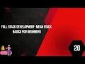 FULL STACK DEVELOPMENT - MEAN STACK BASIC FOR BEGINNERS
