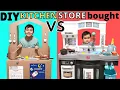 Download Lagu DIY Play Kitchen VS Store Bought Play kitchen Pretend Play Sibling Rivalry Cardboard Toy Kitchen