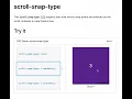 CSS-only slider using scroll-snap-type