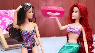 Disney Princess Stop Motion Pley Box Unboxing 2 The Little Mermaid 