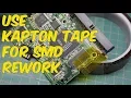 Use Kapton Tape as a Mask For SMD Soldering