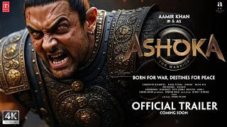 ASHOKA Official Trailer 2025 Aamir Khan In A Dual Role The Emperor Who Turned To Peace Zee 