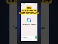 Cara Menggunakan Meta Ai di Whatsapp, Terbaru 2025 #metaai  #metaaiwhatsapp