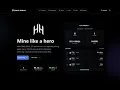 Next Miningcore UI v3 - Modern Mining Pool Dashboard