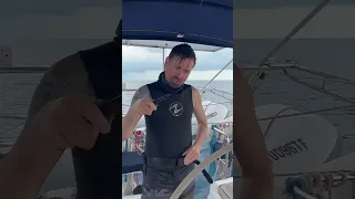 Advanced Scuba Diving Training Has Begun! Check out the full episode.  #shorts #sailingbyefelicia