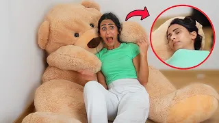 اغمى عليها بسبب مقلب الدب المسكون الانتقام 