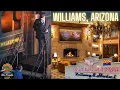 Grand Canyon Railway Hotel Tour in Williams Arizona The Polar Express Train Ride