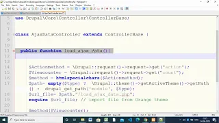 Drupal 8 Ajax call and Load More data with out refreshing the page