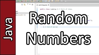 Random Numbers - Java Programming Tutorial PC Mac 2015
