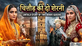चित्तौड़ की दो शेरनी ।BRAVE RAJPUT QUEENS | HISTORY | LOST PAGES