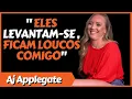 AJ APPLEGATE CONTA CONTA COMO ERA ANTES DOS FILMES