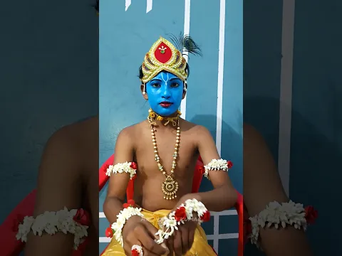 little krishna 😍 #shorts #youtubeshorts #krishna #art #viral