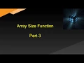 Lab VIEW Array Size Tamil