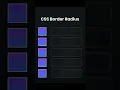 CSS Border Radius