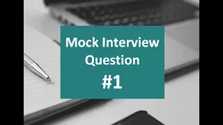 Mock Coding Interview Question Two Sum LeetCode