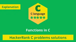 HackerRank Functions in C problem solution Programmingoneonone C Problems solutions