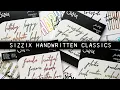 Tim Holtz Sizzix Handwritten Classics