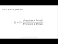 F1 Score Concept and Python Implementation Getting Started with Machine Learning