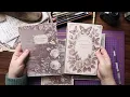 Step by step guide to setting up a travelers notebook Prayer Journal Edition
