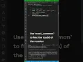 How to use Counter in Python